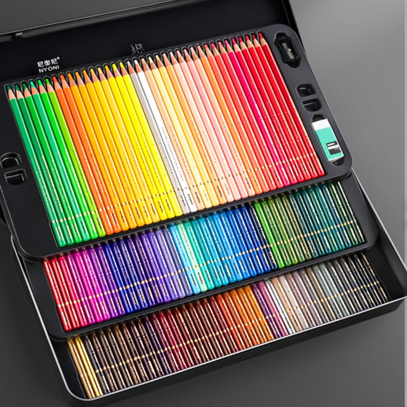 S Professional Soft 100 Water-soluble Drawing Sketching Pencil School Art Painting Supplies