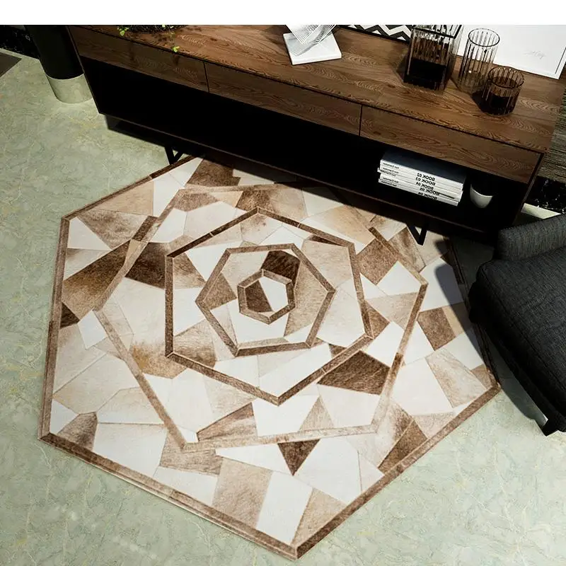 Полигональные коврики рандомный цвет современный домашний телефон компьютерное