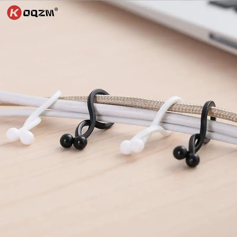 

Прочный зажим для проводов 20/30 шт., устройство для закручивания шнура наушников, органайзер для проводов