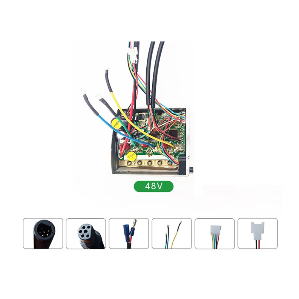 

36/48V Electric Bicycle Built-in Controller 6-Pin Metal For Tongsheng TSDZ Mid Motor Ebike Accessory High Quality Durable