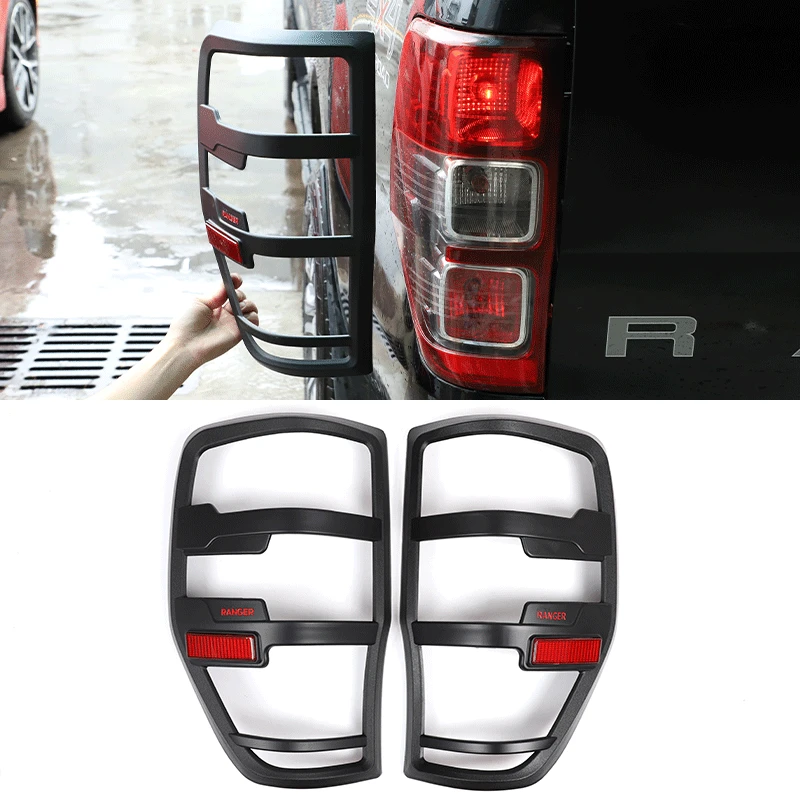

Suitable for 12-20 Ford Ranger rear fog light frame ABS 2 pieces
