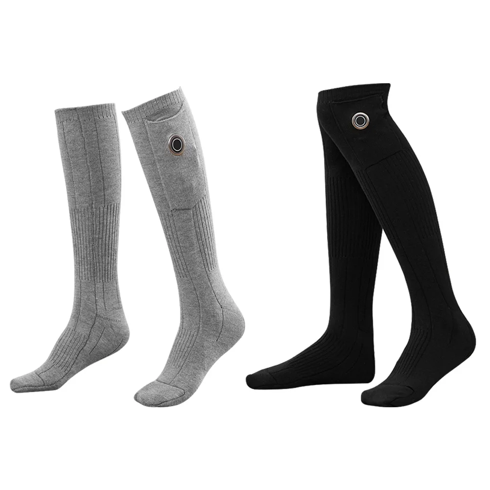 

Women Men Electric Heating Socks Rechargeable Battery Electric Warm Socks Washable Outdoor Thermal Socks 3 Speeds for Ski Sports