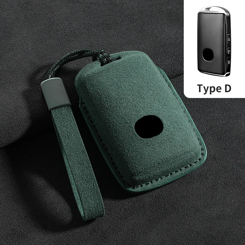 

Замшевый кожаный чехол для дистанционного ключа автомобиля, чехол для Mazda 3 6 Alexa CX30 CX50 CX60 CX 3CX4 CX5 CX8 CX9, защитный брелок, аксессуары