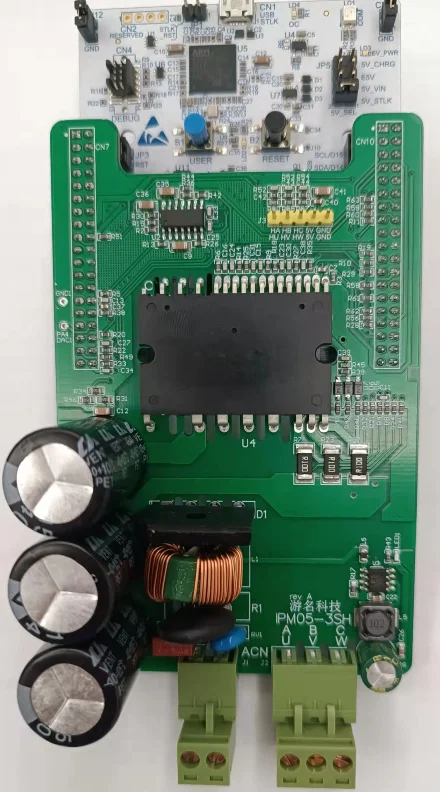 Плата разработки бесщеточного электродвигателя постоянного тока IPM05F STM32 FOC