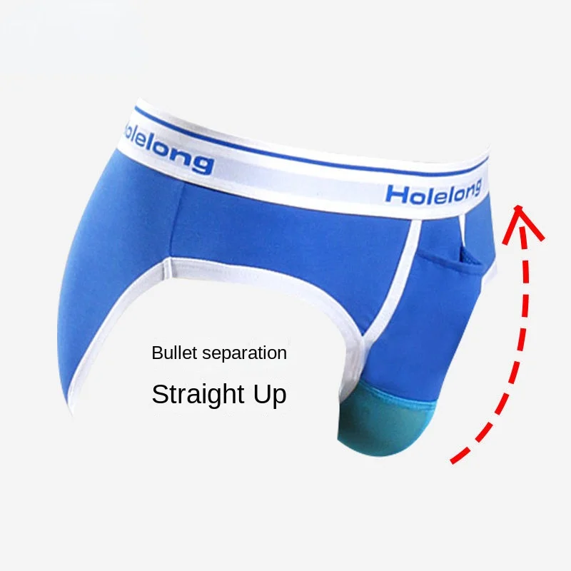 Men's Separated Underwear Men's Summer 2022 Hot Boxers Big Penis Sexy and Breathable Briefs Youth Sexual Sex Underwear Panties