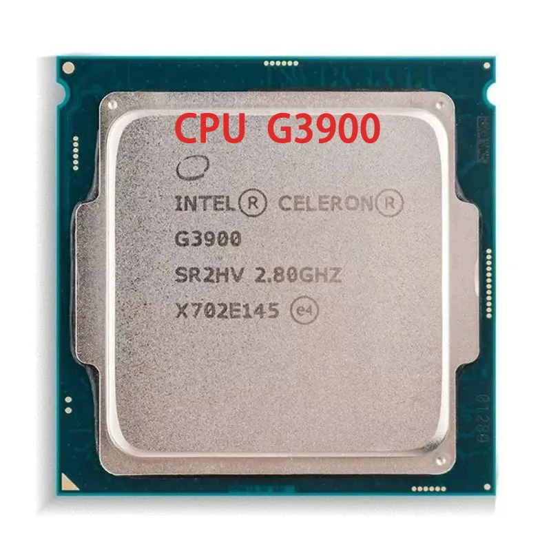 

Двухъядерный процессор Intel Celeron G3900, 2,8 ГГц, 2 Мб кэш-памяти, процессор SR2HV LGA 1151 Tray