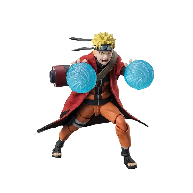 Прямая доставка Bandai оригинальная аниме NARUTO модель SHF UZUMAKI экшн-фигурка