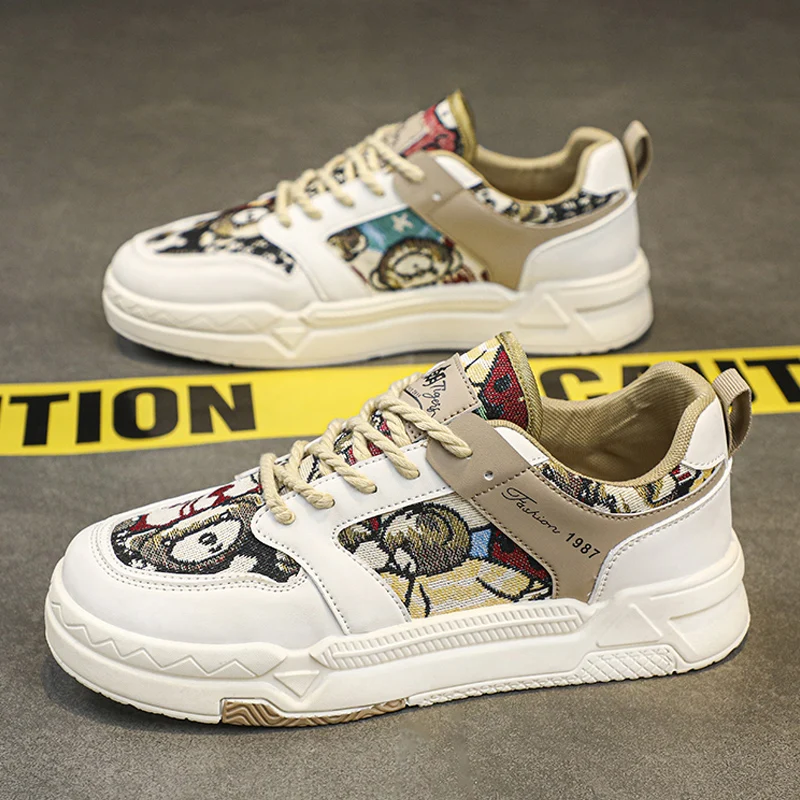 

CYYTL Mens Shoes Summer Fashion Male Sneakers Casual Skateboard Outdoor Running Platform Sports Walking Luxury Tennis Trainers