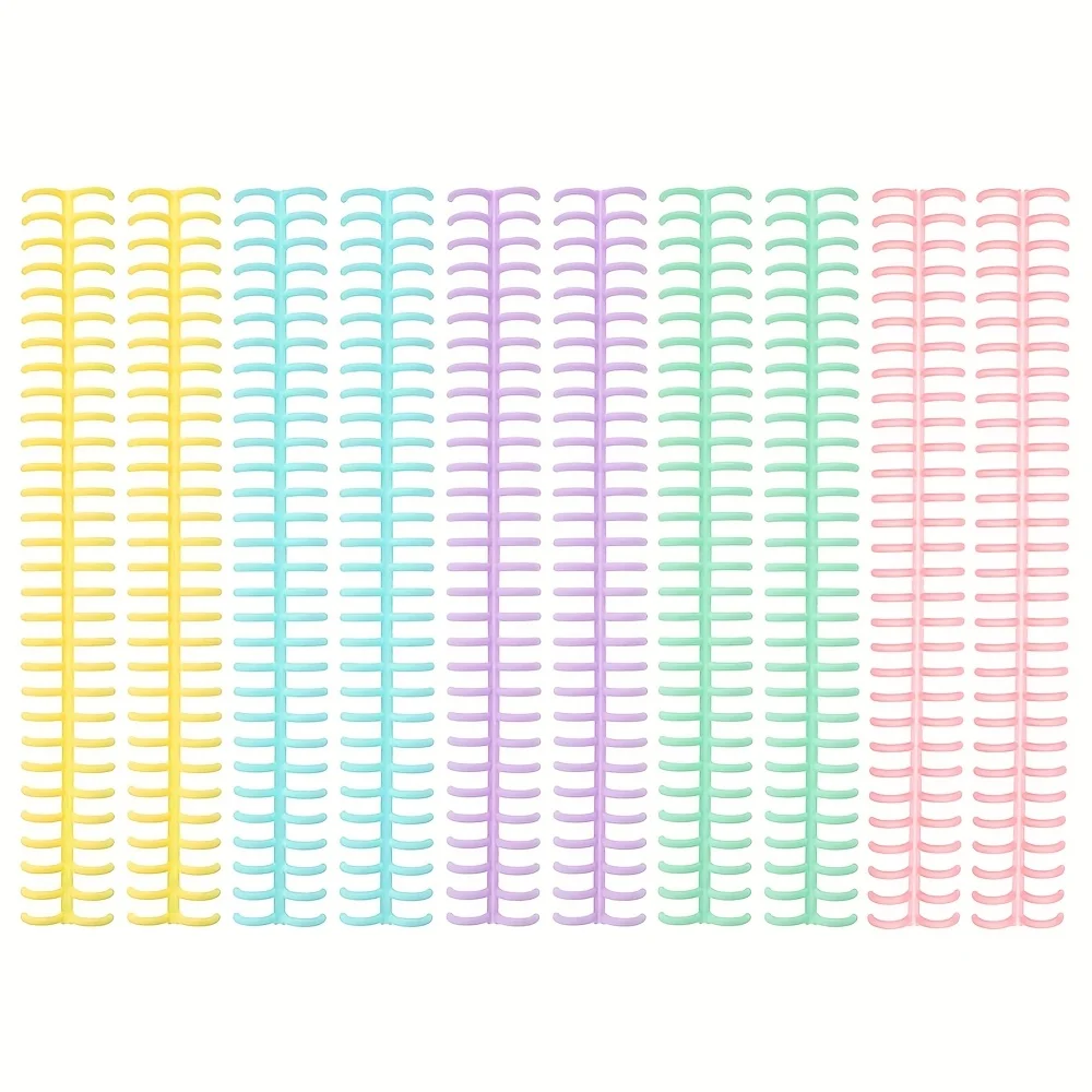 

Пластиковые спиральные кольца для переплета документов 30 шт