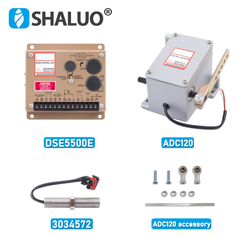 Прямая поставка, ADC120 Φ ESD5500E контроллер скорости двигателя 3034572, детали датчика скорости пикапа