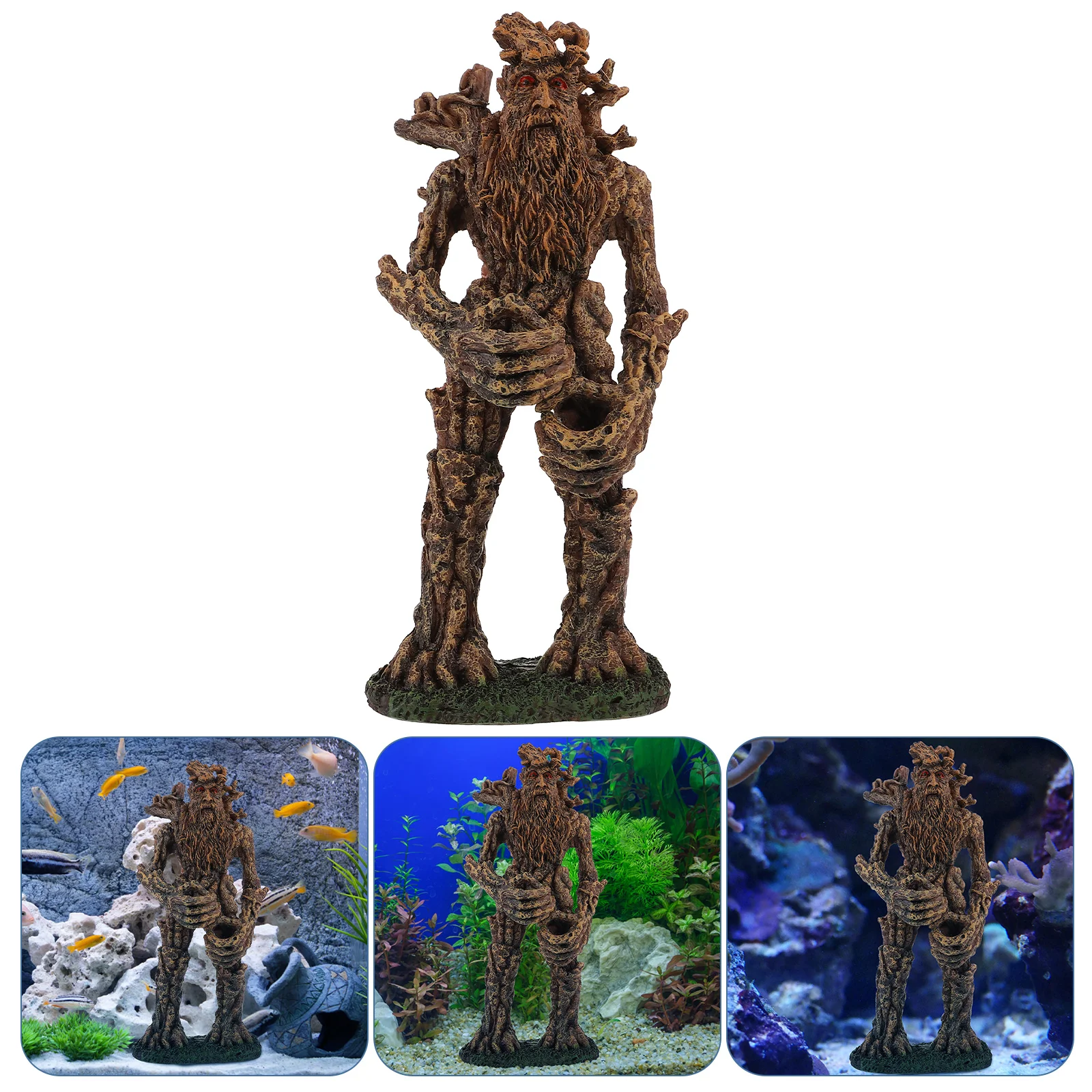 

Aquariumtank Decorations Decor Treeman Tree Ornament Adornment Dragon Saltwood Saltwater Betta Simulated Man Decorationbonsai