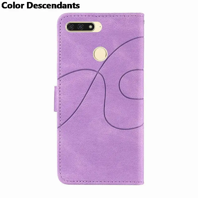 Чехол-бумажник с откидной крышкой для Huawei Honor 7A 7S кожаный чехол Pro Mini телефона