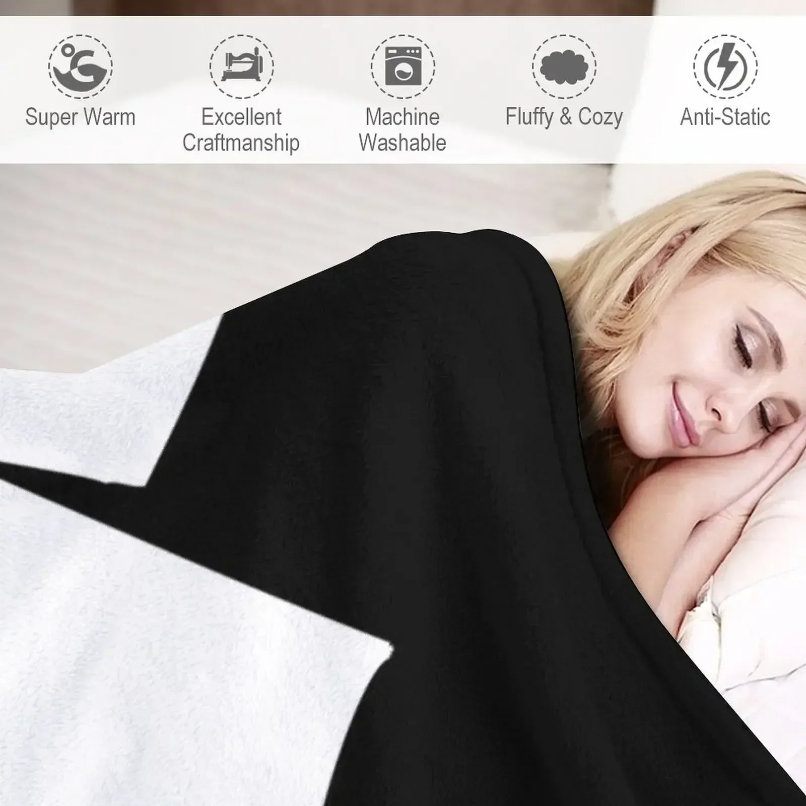 Плед Сам и Колби для дивана меховые одеяла