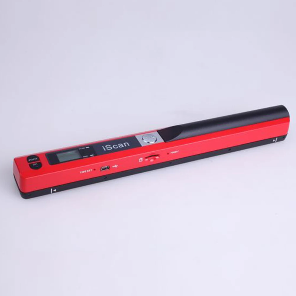 

Mini 900DPI Pen Type USB 2.0 Portable High Speed JPEG/PDF Format LCD Display Handheld Compact Document Scanner