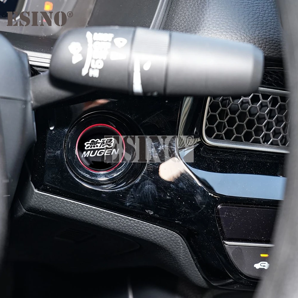 

2x 3D алюминиевые клеевые круглые наклейки, эмблемы, автомобильные металлические наклейки, алюминиевые пользовательские наклейки с двигателем, значки для Mugen Power