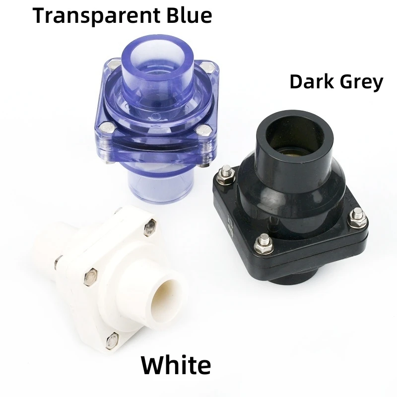 1 шт. обратный клапан из ПВХ для садового орошения 25-63 мм