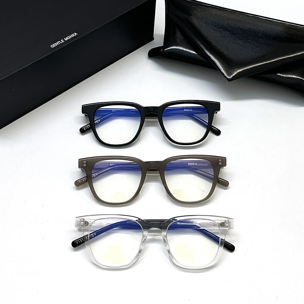 

2023 NEW Fashion MM010 Eyawear Optical EyeGlasses Square Frames Women Men Acetate Reading Myopia Prescription glasses