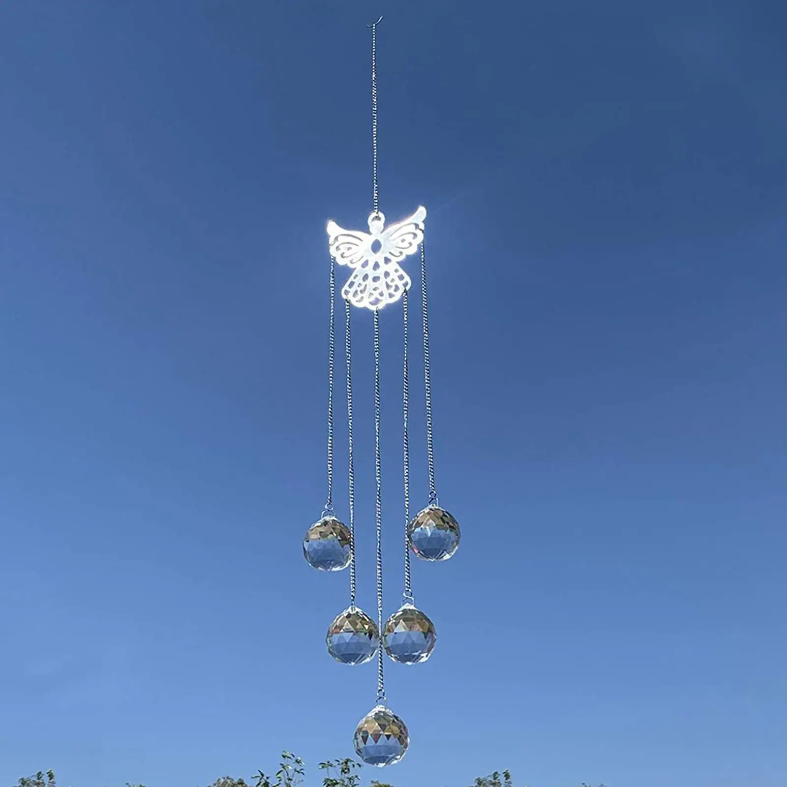 

Clear Crystal Window Rainbow Maker Windchime Decoration Gift