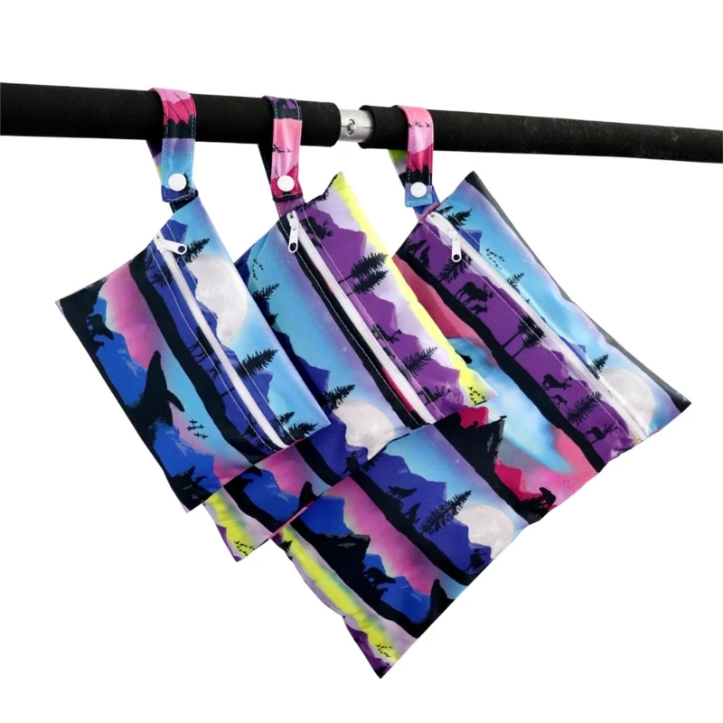 Подвесная карманная сумка для хранения подгузников портативная многоразовая