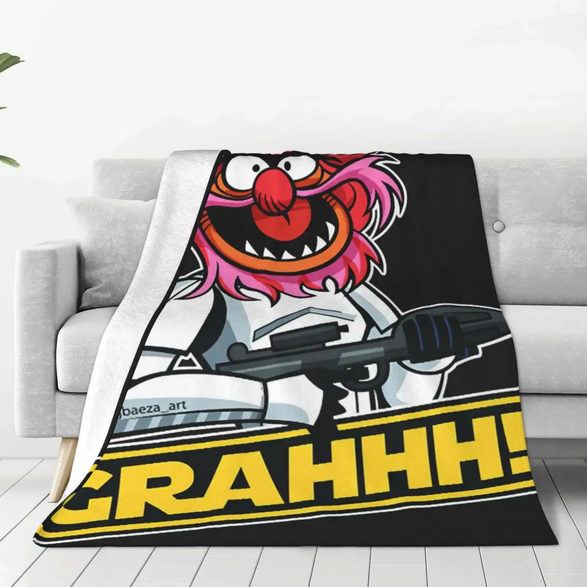

Muppet Wars Flannel Fleece Blanket For Kids Teens Adults Soft Cozy Warm Fuzzy