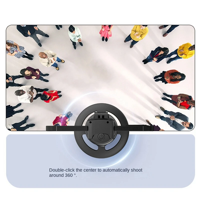Регулируемый P01 может распознавание лиц Ai 360° ° Сотовый телефон PTZ Live Selfie God Panoramic