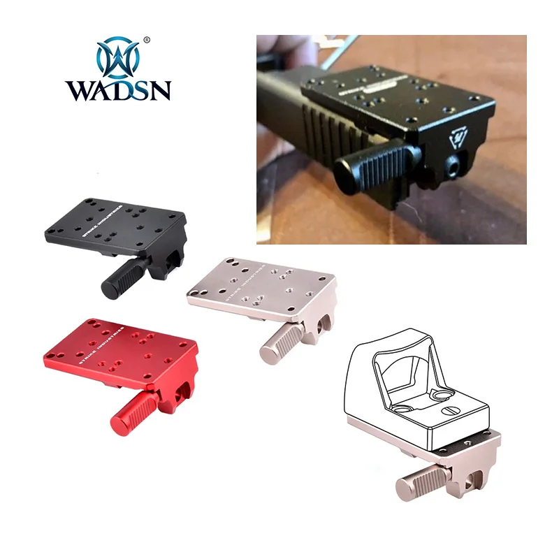 

Glock G 17 19 22 23 Pistol After Sight Board Fixed Seat Suitable Venom Viper RMR Mount Hunting Universal Red Dot Sight Accessory