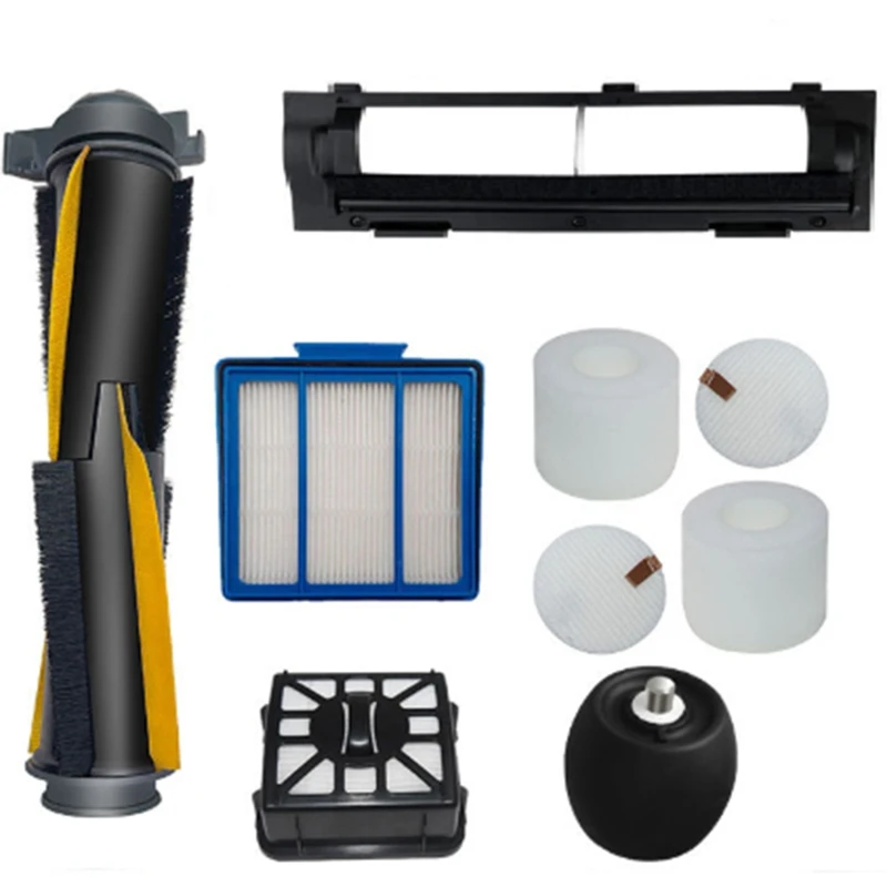 

Запасные части для робота-пылесоса Shark IQ RV1001AE RV101, основная боковая щетка, Hepa фильтр, Швабра, хлопковый фильтр А