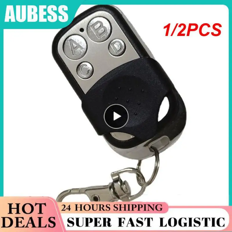 

1/2PCS 433MHz Remote Control 4CH Key Copy Duplicator for Car Key Electric Gate Garage Door Cloning for CAME Remotes