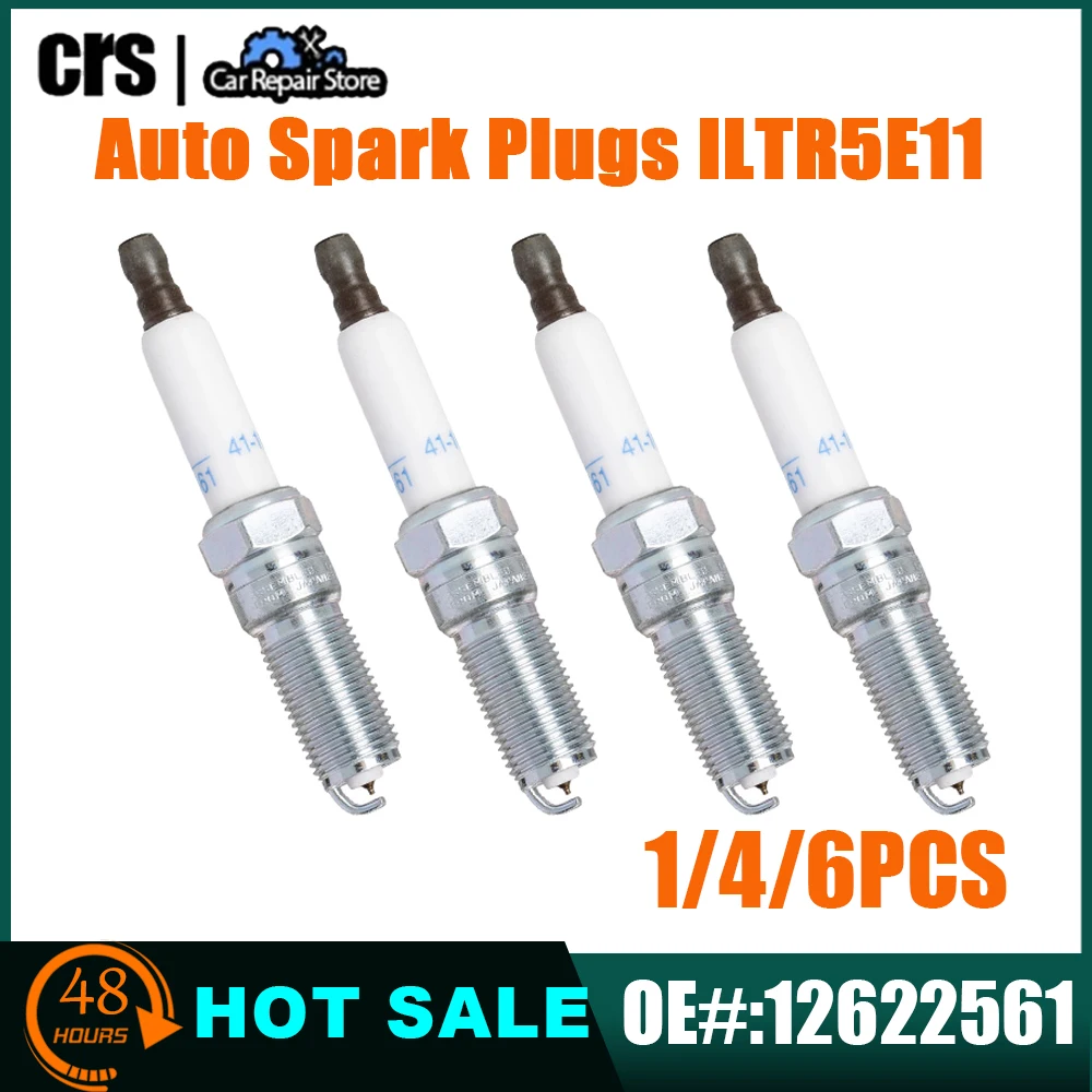 1/4/6X иридиевая свеча зажигания ILTR6E11 90117 для Chevrolet Camaro 3.6 2009 Captiva Malibu 3 0 Opel Antara 12622561 12