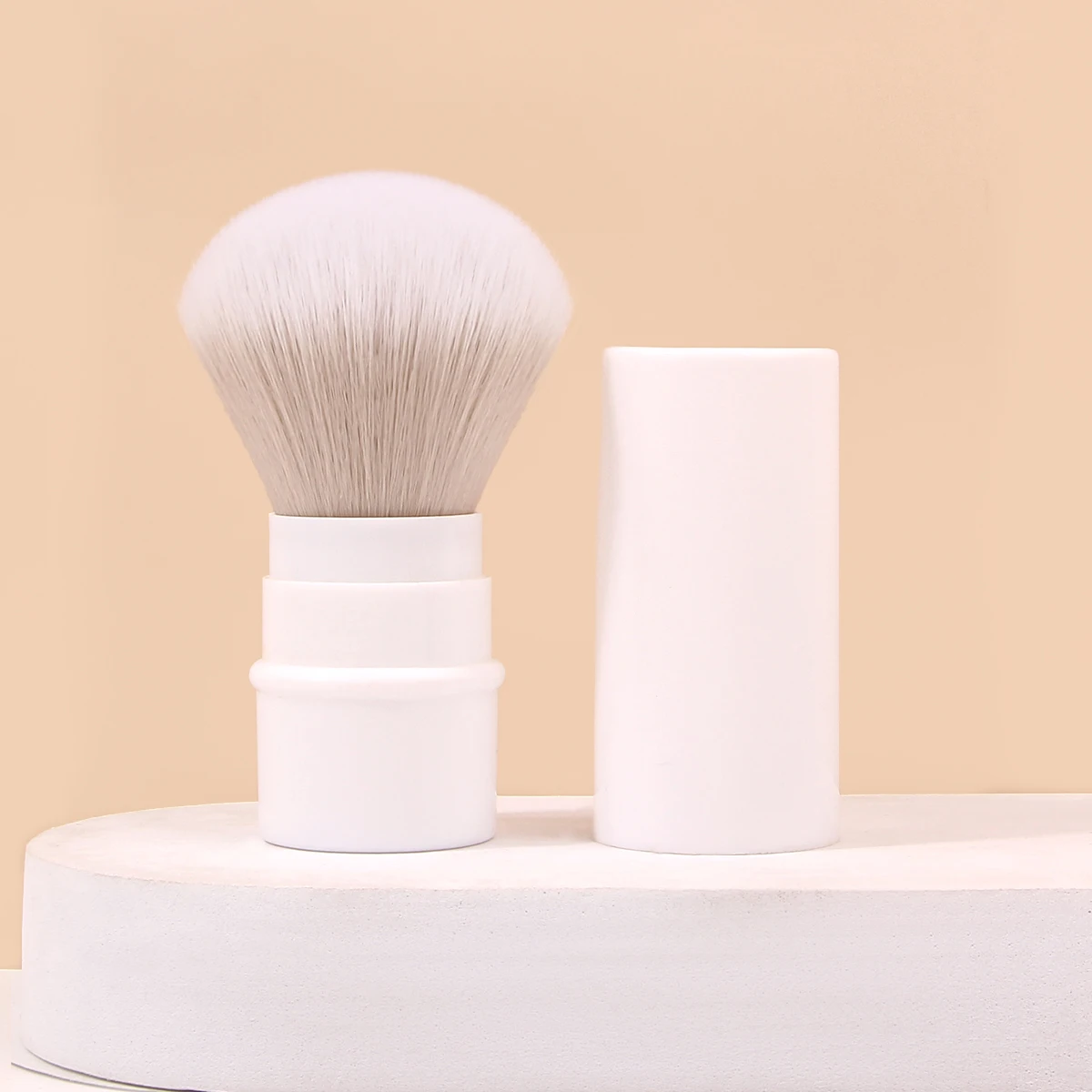 1 шт. белая Выдвижная Кисть для макияжа