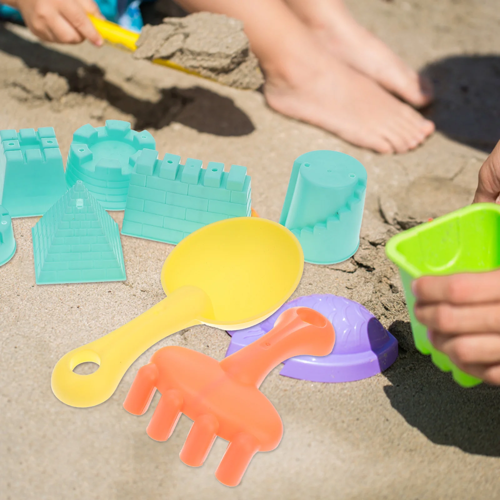 

Play Set Outdoor Beach Digging Sand Castle Making Sandcastle 18X8CM Wear-resistant Children Playthings Toddlers Interactive