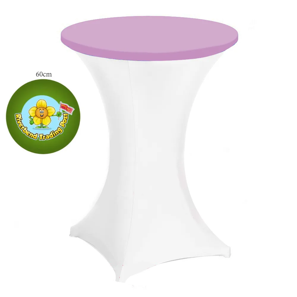 

Настольные круглые столешницы из спандекса, 40 фотоэлементов, клиент из США