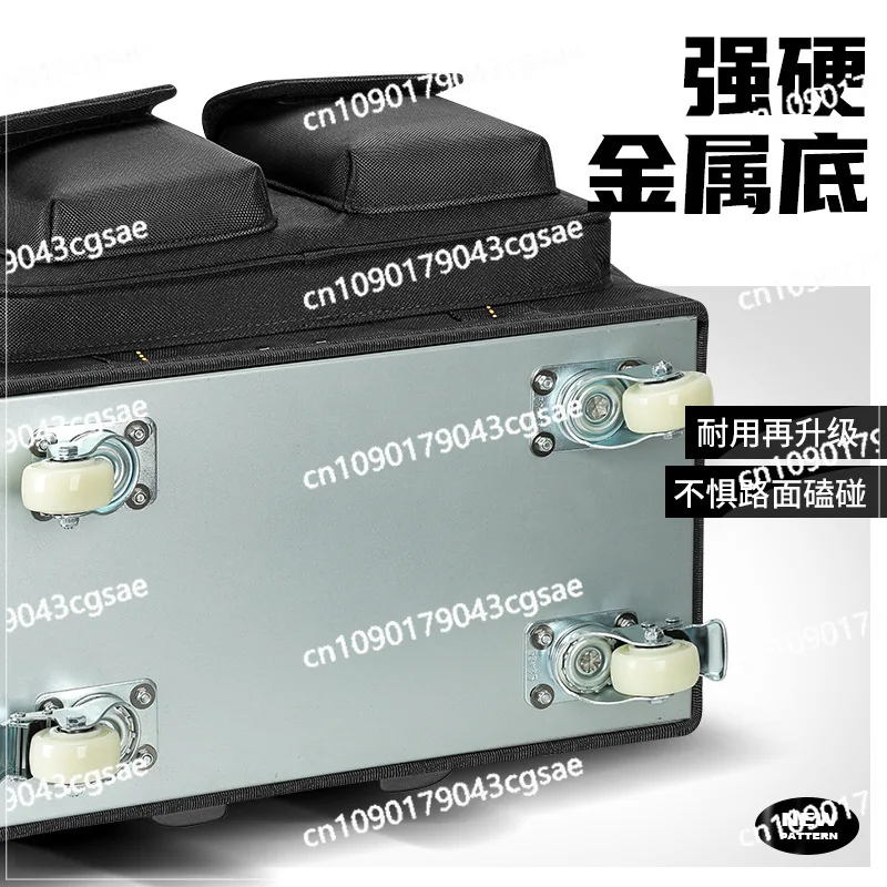 Профессиональный многофункциональный набор инструментов с колесами