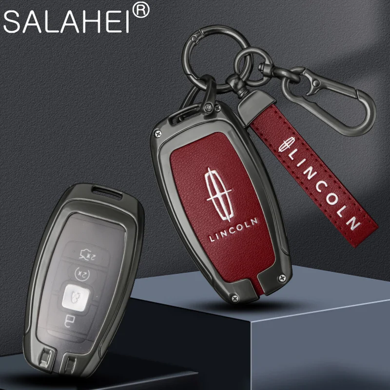 

Car Key Cover Case Bag For Lincoln Continental MKC MKZ MKX Navigator Z Nautilus Aviator Corsair 2017 2018 2019 2022 Accessories