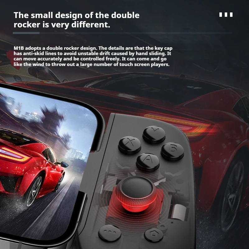 Leadjoy M1b Специальный игровой контроллер Apple MFI с полностью механическими кнопками