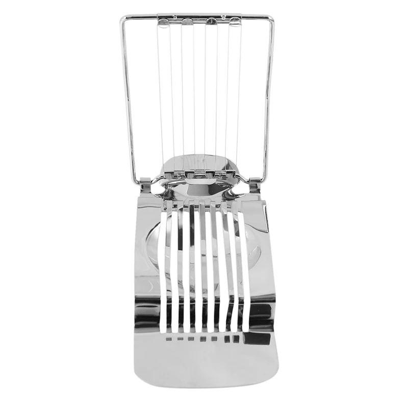 

1Pcs Stainless Steel Boiled Egg Slicer Section Cutter Mushroom Tomato Cutter Kitchen Tool New Kitchen Accessories
