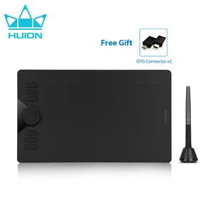 Графический планшет Huion HS610 для рисования, с безбатарейным стилусом 8192