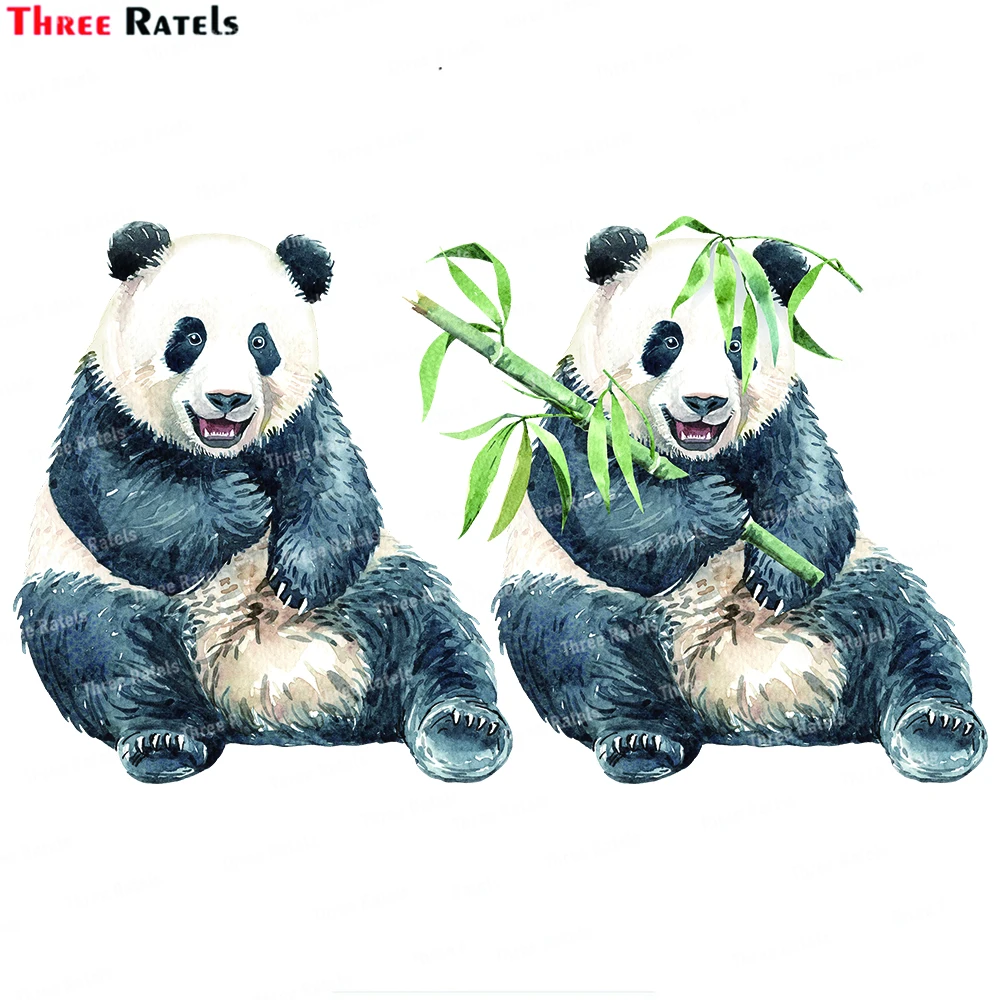

Три Ratels QTT9, забавная фотография, панда, бамбук, японский декор, гостиная, виниловые настенные наклейки, винтажное украшение для спальни