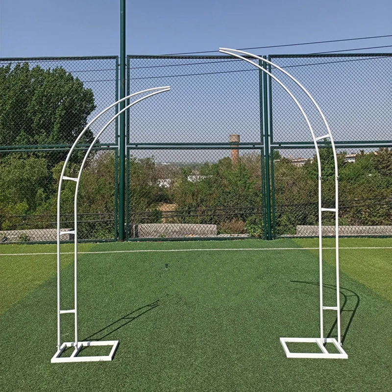 

Wedding Metal Backdrop Arch Stage Party Welcome Decoration wrought iron Flower Stand Horn Door Arc Home Climbing Vines Stand