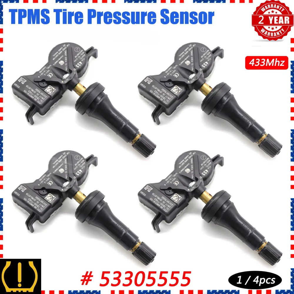 Фото Датчик давления в шинах TPMS 68313387AB 53305555 для Chrysler Pacifica 200, Dodge Durango, Dart, Jeep Grand Cherokee, Renegade, 433 МГц №1