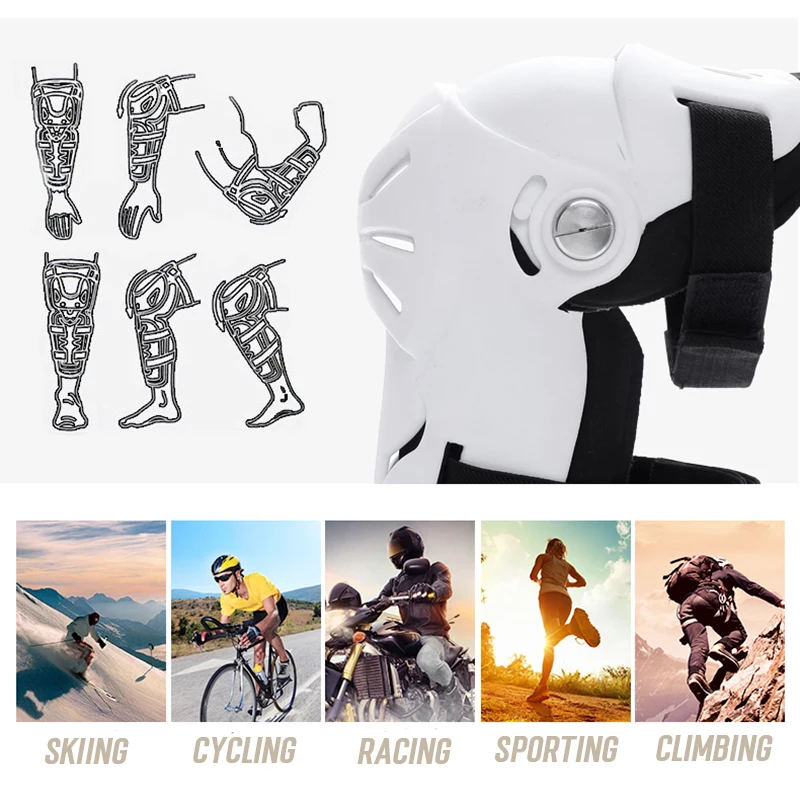 Мужские технические Новые защитные накладки для ног мотоцикла наколенники