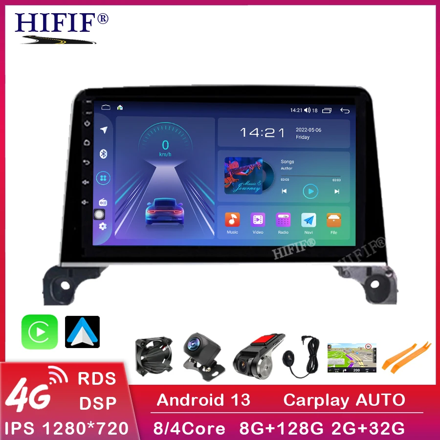 Автомобильный мультимедийный плеер для Peugeot 5008 4008 3008 2017 2018 2019 2020 2 Din Android WIFI FM GPS