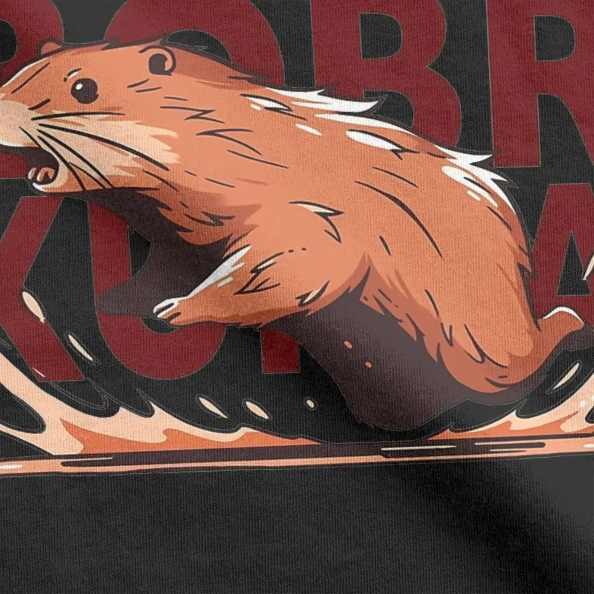 Забавная Мужская футболка Kurwa Bobr Bober Meme Бобер Boberek потрясающие футболки из 100%