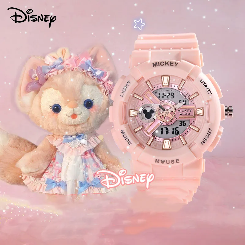 

Часы Disney LinaBell StellaLou женские спортивные, электронные часы для школьниц младшей и старшей школы, подарок на день рождения