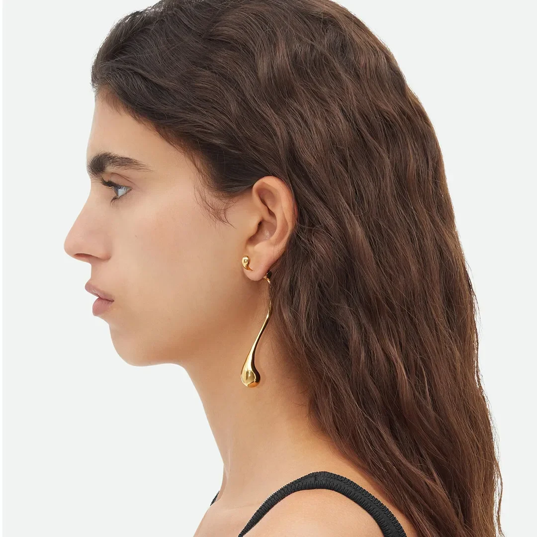 BV earrings light luxury European and American all-match wholesale LOGO free shipping