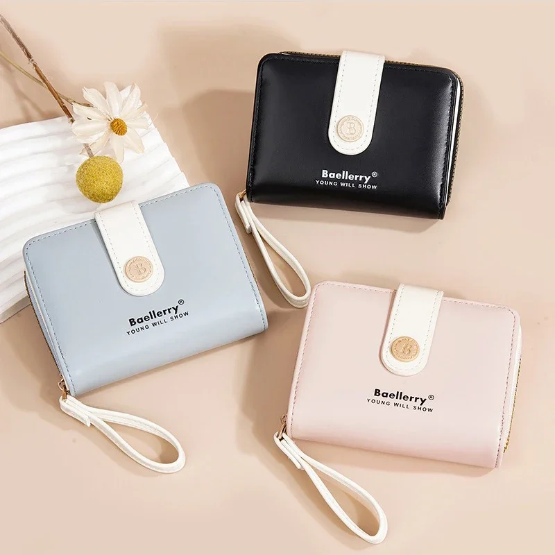 Новинка кошелек для девочек в Корейском стиле короткий держатель студентов