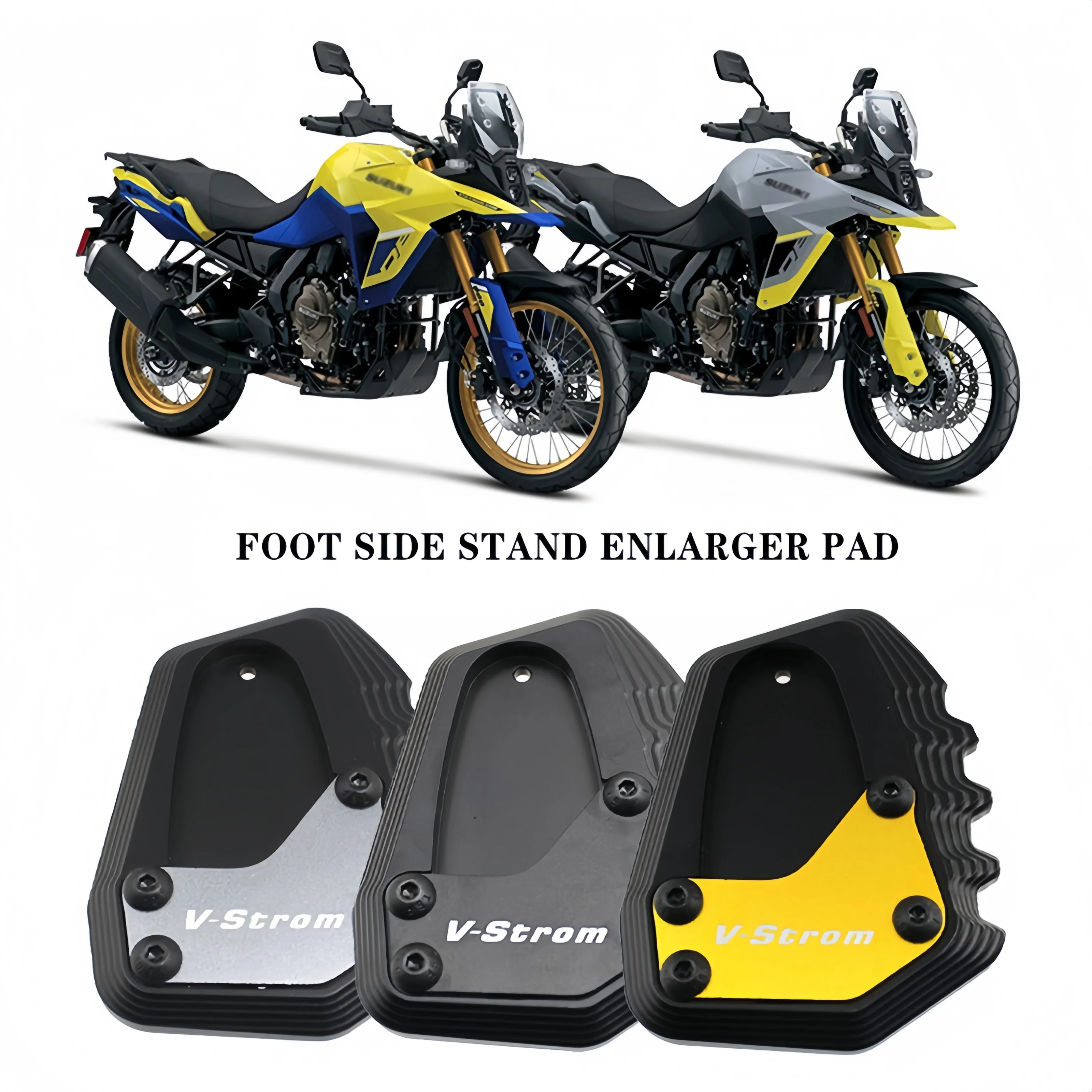 НОВАЯ подставка VStrom 800DE увеличитель боковой подставки удлинитель для Suzuki V-STROM 800RE