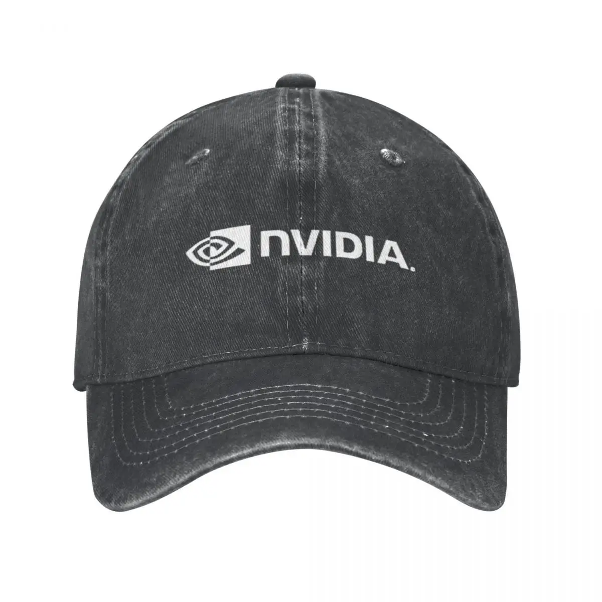 

Винтажная бейсболка с логотипом NVIDIA Ai, унисекс, Потертая джинсовая Снэпбэк Кепка с потертостями, кепки для бега на открытом воздухе и гольфа, шапка