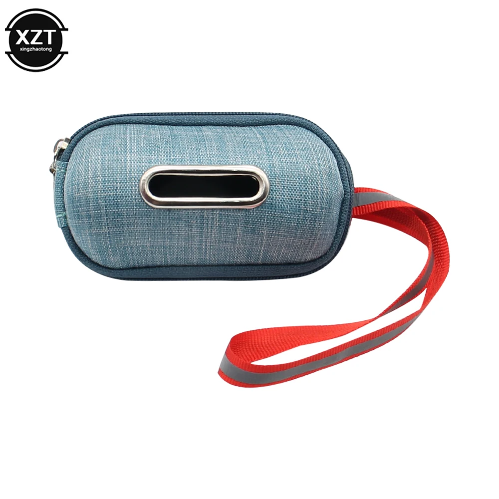 Портативная Льняная сумка-дозатор держатель для пикапа и мусора с веревкой