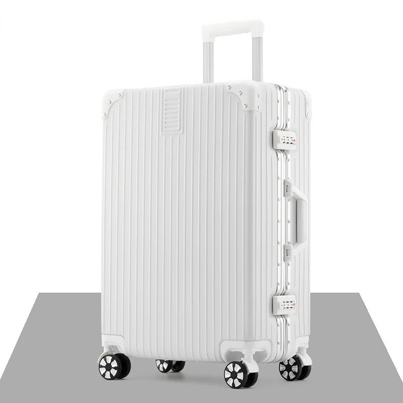 

Kids Women Travel Bag Luggage Trolley Men Vintage Aluminum Luggage Travel Bags Multifunctional Valise Voyage Suitcases WWH30XP